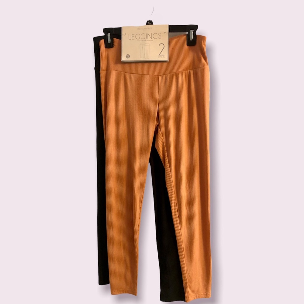 Set of 2 NWT No comment Women's Leggings